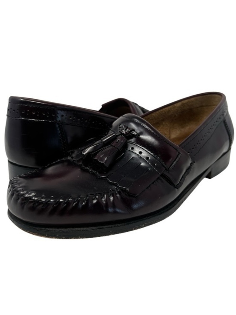 Weejuns Men's Tassel Kiltie Loafers in Burgundy